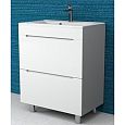 Купить тумба рианна-70 белая 2ящ+ раковина classica 70, stella polar. в Иваново магазин сантехники Суперстрой