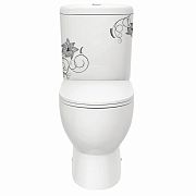 Купить компакт-унитаз art flora dm, sanita luxe. в Иваново магазин сантехники Суперстрой