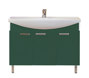 Купить тумба  джулия-120 зеленая ,misty. в Иваново магазин сантехники Суперстрой