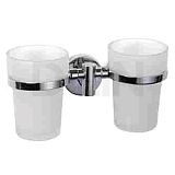 Купить держатель для стаканов двойной d212100, d-lin. в Иваново магазин сантехники Суперстрой