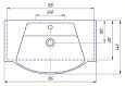 Купить тумба лаванда-75 прямая+раковина, мисти. в Иваново магазин сантехники Суперстрой