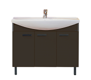 Купить тумба джулия -105  коричневая,misty. в Иваново магазин сантехники Суперстрой