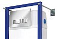 Купить комплект delfi подвесной с сидением дюропласт lift+инсталляция vector с кнопкой movi-хром матовый,cersanit в Иваново магазин сантехники Суперстрой