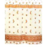 Купить шторка для ванны 180*200 без колец бежевая 026, zalel. в Иваново магазин сантехники Суперстрой