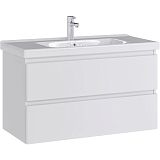 Купить тумба рианна-100 подвесная,2 ящика+ раковина комфорт-100,stella polar. в Иваново магазин сантехники Суперстрой