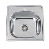 Купить мойка врезная 48*48 (0,6мм), jif. в Иваново магазин сантехники Суперстрой