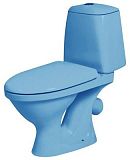 Купить компакт-унитаз соната голубой, santeri. в Иваново магазин сантехники Суперстрой