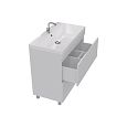 Купить тумба памелла-80,2ящика, белая+ раковина стандарт-80 ,stella polar. в Иваново магазин сантехники Суперстрой