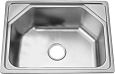 Купить мойка врезная 60*45 (0,8 мм) сатин, melana. в Иваново магазин сантехники Суперстрой