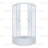 Купить душевой угол тритон полосы аква 90*90 в, сп в Иваново магазин сантехники Суперстрой