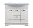Купить тумба эльбрус-80 белая + рак. эльбрус-80, misty. в Иваново магазин сантехники Суперстрой