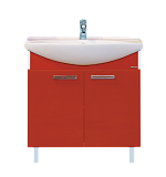 Купить тумба джулия - 85 красная,misty. в Иваново магазин сантехники Суперстрой