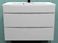 Купить тумба белинда-60 белая подвесная+раковина слим, stella polar. в Иваново магазин сантехники Суперстрой