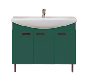 Купить тумба джулия -105  зеленая,misty. в Иваново магазин сантехники Суперстрой