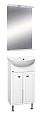 Купить тумба соло-40 прямая белая + раковина "mango" sanita, misty. в Иваново магазин сантехники Суперстрой