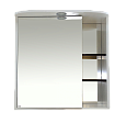 Купить зеркало-шкаф венера - 80  левый со светом комбинированное,misty. в Иваново магазин сантехники Суперстрой