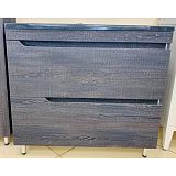 Купить тумба мия-65 обожженное дерево блэк+раковина корвет,  stella polar. в Иваново магазин сантехники Суперстрой