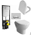 Купить комплект zentrum 9012в003-7206 сиденье микролифт,инсталляция,vitra. в Иваново магазин сантехники Суперстрой
