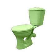 Купить компакт-унитаз виктория салатовый крап, santeri. в Иваново магазин сантехники Суперстрой