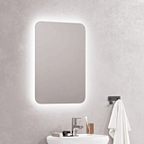 Купить зеркало вега 600*800 led c подсветкой ,stella polar. в Иваново магазин сантехники Суперстрой