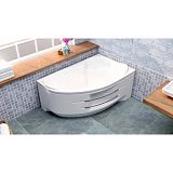 Купить ванна акриловая индиго 1680*1100*715 l с ручками, bellsan. в Иваново магазин сантехники Суперстрой