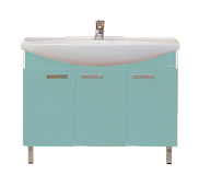 Купить тумба джулия -105  голубая ,misty. в Иваново магазин сантехники Суперстрой