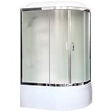 Купить душевая кабина royal rb 8120bk3-wc-ch,l вп,мс,белая задняя стенка,гидромассаж в Иваново магазин сантехники Суперстрой