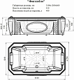 Купить ванна акриловая фонтебло 210*120*66, radomir. в Иваново магазин сантехники Суперстрой