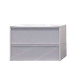 Купить тумба калипсо-80 подвесная, 2ящика,3d белый +раковина комфорт-80, stella polar. в Иваново магазин сантехники Суперстрой