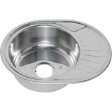 Купить мойка врезная 57*45 (1,0 мм) универсальная, melana. в Иваново магазин сантехники Суперстрой
