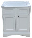 Купить тумба герда - 70  белая эмаль + раковина,misty. в Иваново магазин сантехники Суперстрой