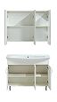 Купить тумба  балтика -105 прямая, белая,misty. в Иваново магазин сантехники Суперстрой
