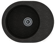 Купить мойка кухонная venera m черный (620мм*500мм), orivel. в Иваново магазин сантехники Суперстрой