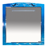 Купить зеркало дельфин-90, свет misty. в Иваново магазин сантехники Суперстрой