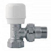 Купить кран д/радиатора верхний угловой 1/2 с термог, смс в Иваново магазин сантехники Суперстрой