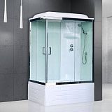 Купить душевая кабина royal rb 8120bp6-wt-ch(120*80)r,вп пс,белая задняя стенка в Иваново магазин сантехники Суперстрой