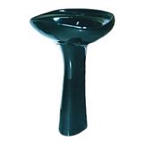 Купить раковина на пьедестале ардо зеленая, оскольская керамика. в Иваново магазин сантехники Суперстрой