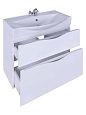Купить тумба муза - 85 подвесная + умывальник, sanstar в Иваново магазин сантехники Суперстрой