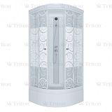 Купить душевая кабина тритон узоры  аква 90*90 в, сп в Иваново магазин сантехники Суперстрой