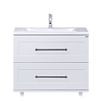 Купить тумба марта-100 напольная белая + рак. evva-100 , misty. в Иваново магазин сантехники Суперстрой