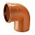 Купить отвод канализационный 110*90 рыжий, россия. в Иваново магазин сантехники Суперстрой