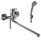 Купить смеситель для ванны с душем а35-32, rossinka. в Иваново магазин сантехники Суперстрой