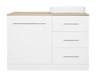 Купить тумба респект-120 правая 3 ящ купе под стиральную машину+раковина,misty. в Иваново магазин сантехники Суперстрой