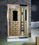 Купить душевая кабина 90*120 ng-7711gr,нп,гм,золото,niagara . в Иваново магазин сантехники Суперстрой