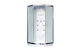 Купить душевая кабина royal bath rb 90hk7-wc-ch,90*90*217,нп мс,белая задняя стенка, гидромассаж в Иваново магазин сантехники Суперстрой