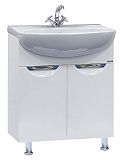 Купить тумба ева- 60 прямая + раковина (комплект),misty в Иваново магазин сантехники Суперстрой