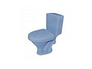 Купить компакт-унитаз вест голубой крап, santeri. в Иваново магазин сантехники Суперстрой