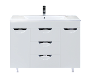 Купить тумба кристи -90  центральная белая,misty. в Иваново магазин сантехники Суперстрой