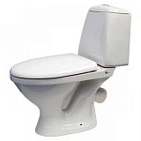 Купить компакт-унитаз соната люкс белый, santeri. в Иваново магазин сантехники Суперстрой