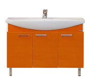 Купить тумба джулия -120  оранжевая,misty. в Иваново магазин сантехники Суперстрой